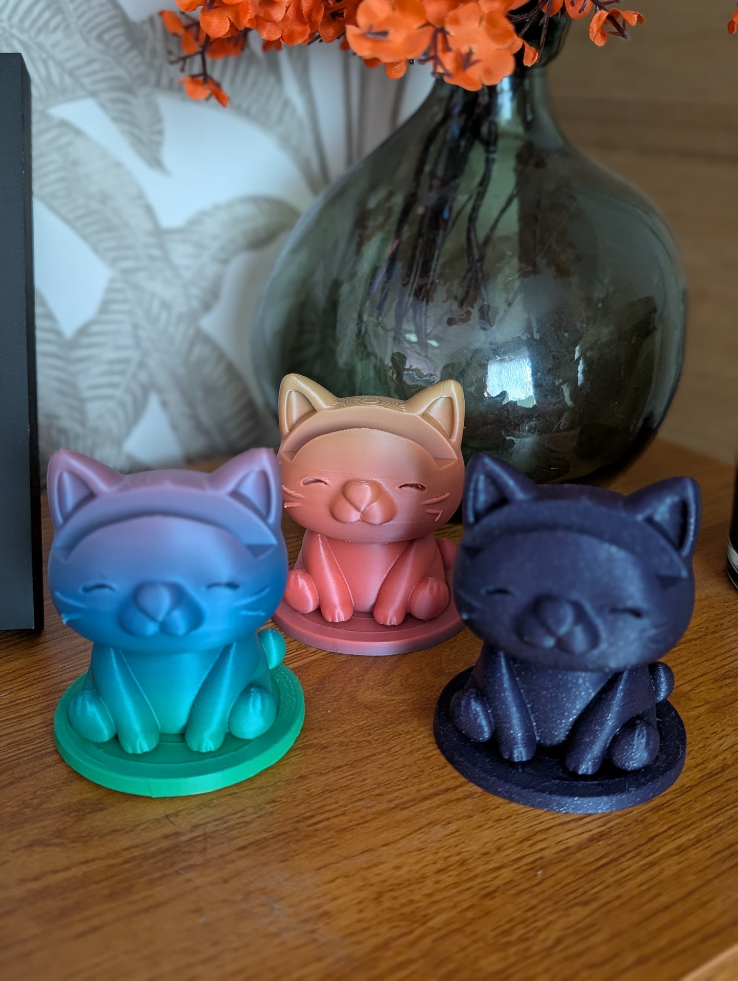 Whisker buddy | Cat Shaped 3D Printed Glasses Holder